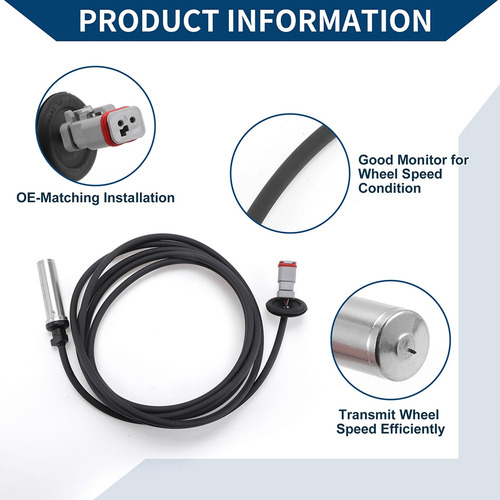 Kyl1 Sensor De Velocidad Ruedas Abs 21247147 4410323860-
