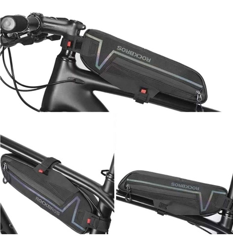 Bolsa De Quadro Rockbros Slim Bike Bicicleta Mtb