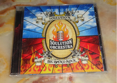 Solution Orchestra - Big Band Rock Ao Vivo - Cd Cerrado Ruso