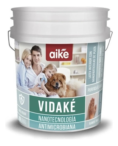 Pintura Con Perfume Aike Vidake Lavable Antihongo 20 Litros