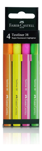 Faber-castell Textliner 38 Super-fluorescent Pen Surtido Y