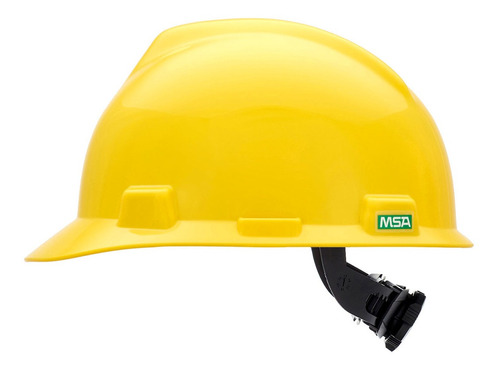 Casco De Seguridad Msa V-gard Tipo Gorra Amarillo