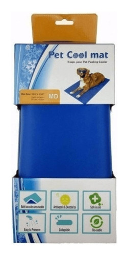 Manta De Gel Frio Refrescante Talla M Perros Gatos