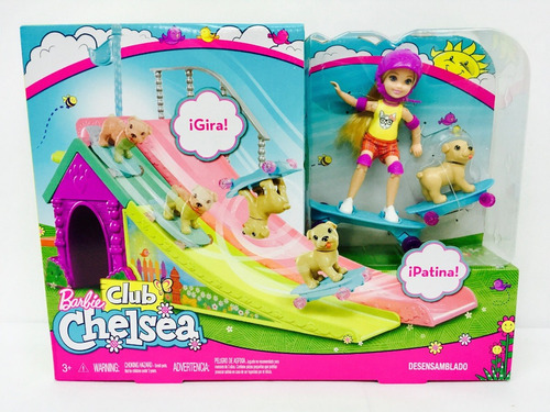 Barbie Chelsea Pista De Patinaje Mattel