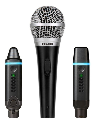 Nux B-3 Plus Sistema Microfono Inalambrico Para Xlr Dynamic
