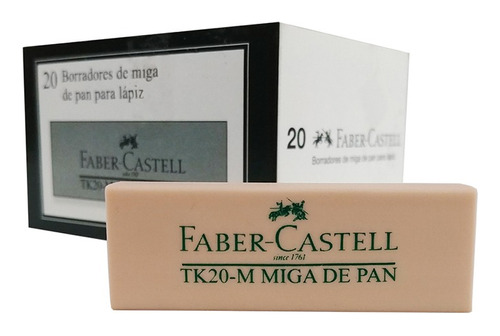 Caj X20 Borrador Miga De Pan Faber Castell Tk 20