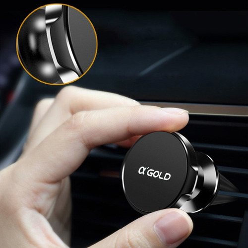 Suporte Magnético Celular Imã Veicular A'gold Metal Carro