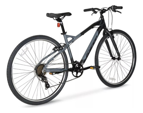 Bicicleta Urbana P Adultos Hyper Bicycles 700c, Negro / Gris