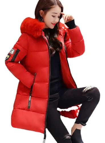 Chamarras rojas para clearance dama