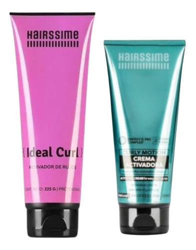 Ideal Curl Y Crema Activadora Curly Motion Hairssime
