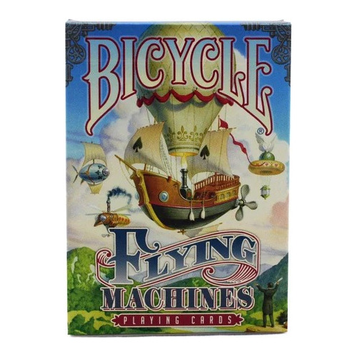 Baraja Bicycle Flying Machines Naipe Inglés Colección