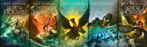 Percy Jackson 1 The Lighting Thief - Rick Riordan En Inglés
