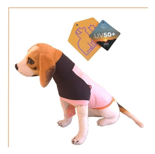 Roupa Pet Verão Camiseta Cachorro Proteção Uv 50 Tam. 01
