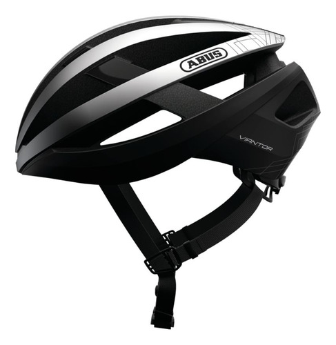 Capacete Ciclismo Abus Viantor Gleam Silver Bike