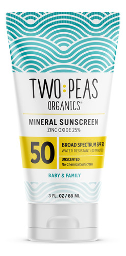 Two Peas Organics - Locion De Proteccion Solar Spf 50 Organi