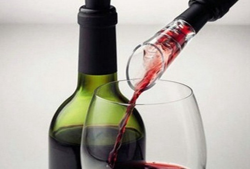 Imagen 5 de 5 de Pico Aireador Oxigenador Para Vinos Antigoteo (precio X 2u)