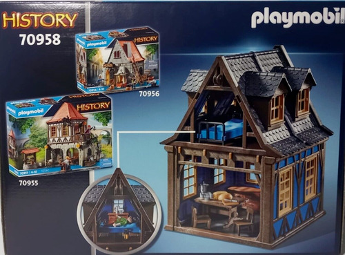 Playmobil 70958 Historica Casa Medieval 2 Playlgh