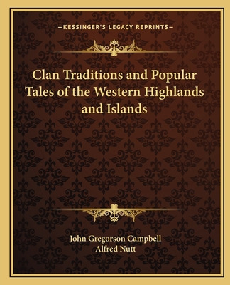 Libro Clan Traditions And Popular Tales Of The Western Hi...