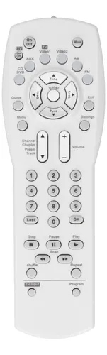 Mando A Distancia Media Center Blanco Para La Serie Av 321
