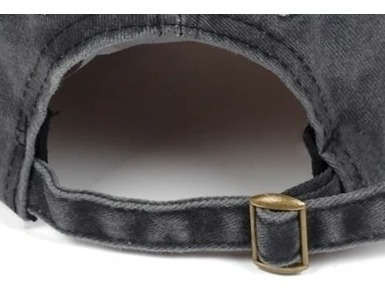 Imagen 2 de 2 de Gorra Trucker Ney Story Regulable Jean Vintage Import Bordad