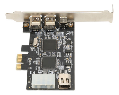 Adaptador De Tarjeta Firewire Riser Pciex1 A Cuatro Puertos