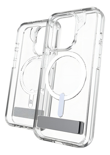 Funda Crystal Palace Transparente Para iPhone 15 Pro