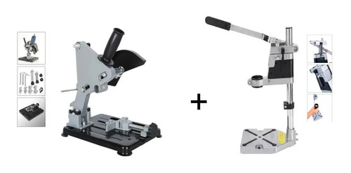 Soporte De Esmeril 4 1/2 + Mesa Pedestal Para Taladro