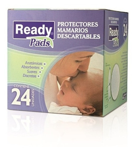 Protectores Mamarios Ready Pads X 24 Unidades