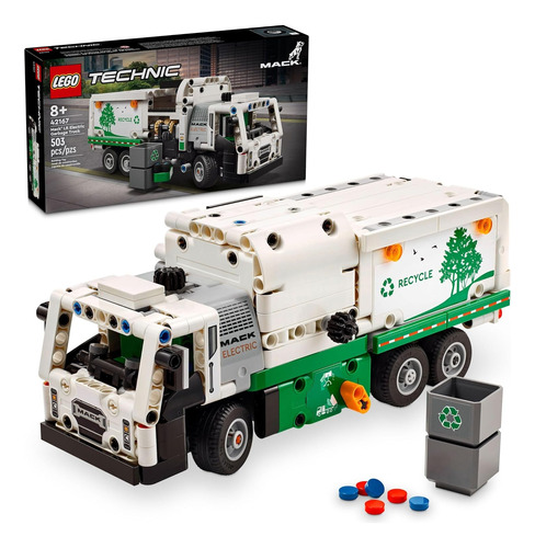 Kit De Construcción Lego Technic 42167 , Camión De Basura