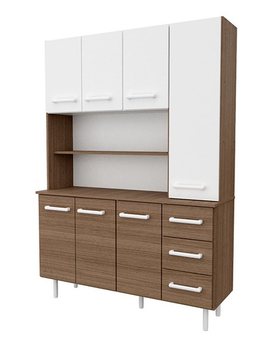 Vajillero Aparador 120 Mueble Organizador De Cocina Melamina