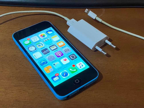 iPhone 5c Azul 8gb - Frete Grátis