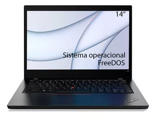 Notebook Lenovo Thinkpad L14 14'' Fhd I5-1135g7 256gb Ssd 8gb Free Dos Preto - 20x2006pbo