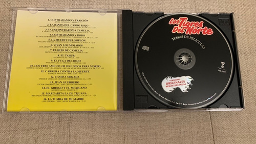 Cd Los Tigres Del Norte Contrabando Traicion Y Robo (Usado)