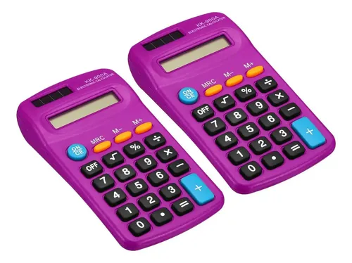 Calculadora Básica Patikil, Paquete De 2 Calculadoras Con Pa | Envío gratis
