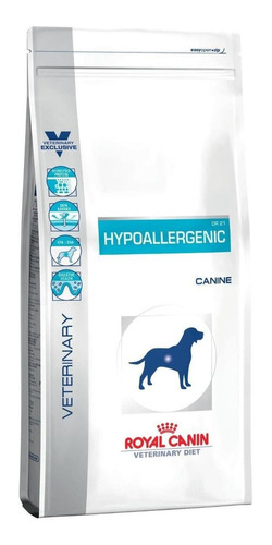 Alimento Royal Canin Veterinary Diet Canine Hypoallergenic (DR 21) para perro todos los tamaños sabor mix en bolsa de 2 kg