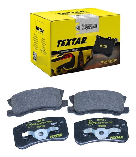 Balatas Traseras Textar Mitsubishi Lancer Gts 2009 