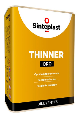 Thinner Sello De Oro Premium Sinteplast | 4lt