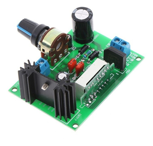 Modulo Regulador De Voltaje Lm317 Con Display