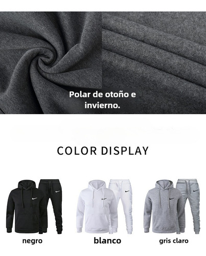 Sudadera Con Capucha Con Forro Polar Para Hombre, Casual De