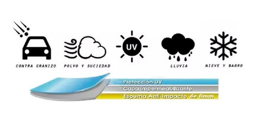 Imagen 4 de 7 de Cubre Auto Antigranizo T Xl Cuotas