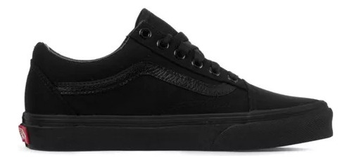 Tenis Casual Unisex Vans Old Skool D3hbka Negro Original!