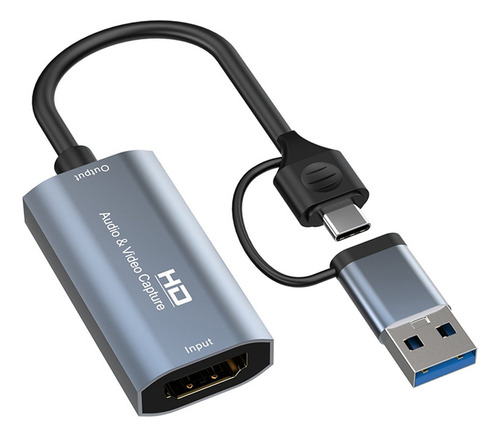 . Mini Convertidor De Vídeo Compatible Con Hdmi A Usb 4k .