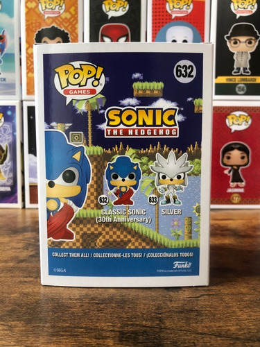 Funko Pop! Games Classic Sonic #632 Sonic The Hedgehog