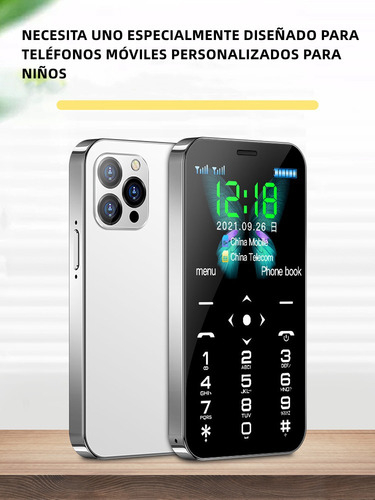Mini Teléfono Inteligente Soyes D13 Dual Sim Tipo-c 900mah