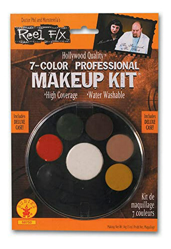 Kit Maquillaje Profesional 7 Colores Halloween