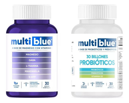 Multiblue Relax + Probioticos 30 Caps Sfn