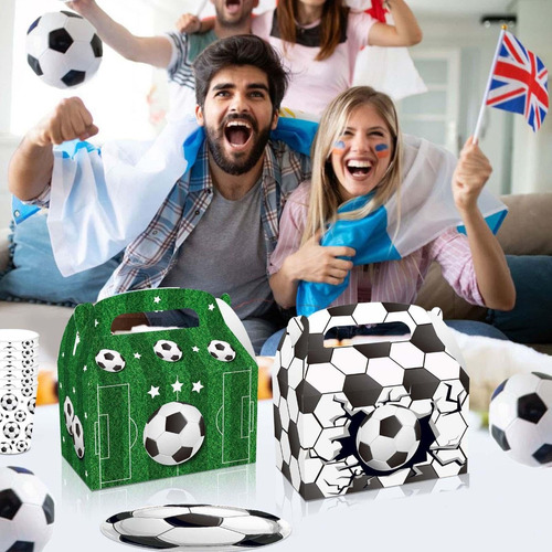 (02 #mold) Cajas Para Regalos De Fútbol, Cajas De Regalo Con