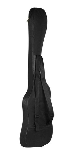 Imagen 6 de 12 de 2xdouble Straps Acolchado Bajo Eléctrico Estuche Para