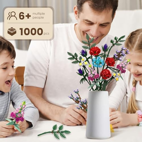 Dexblocks Kit De Construcción De Ramo De Flores, Colección B