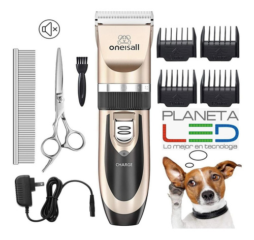 Kit De Rasuradora Para Mascotas + Cortauñas + Accesorios Pro